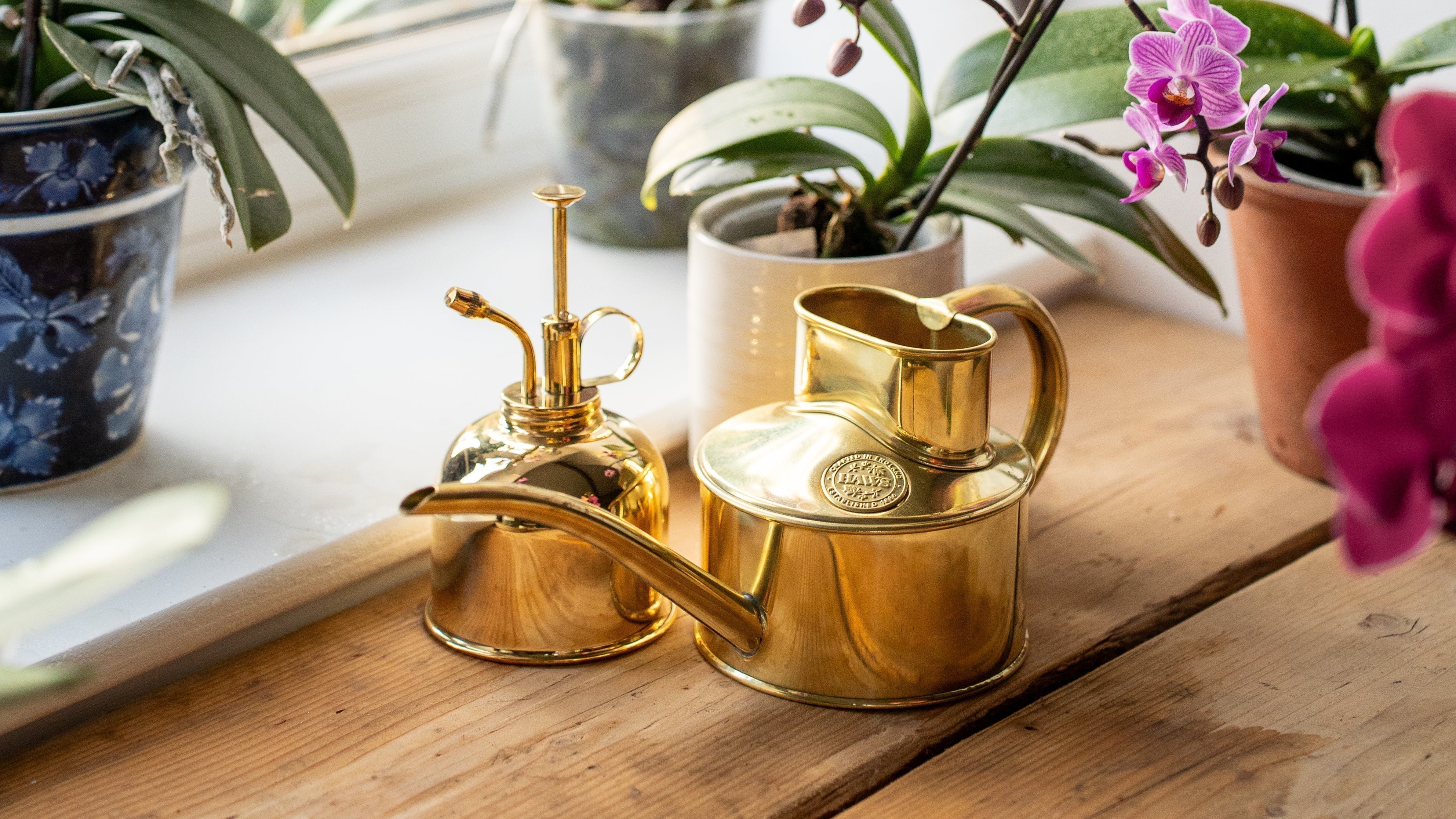Copper or brass watering cans? How to choose and care for the perfect can