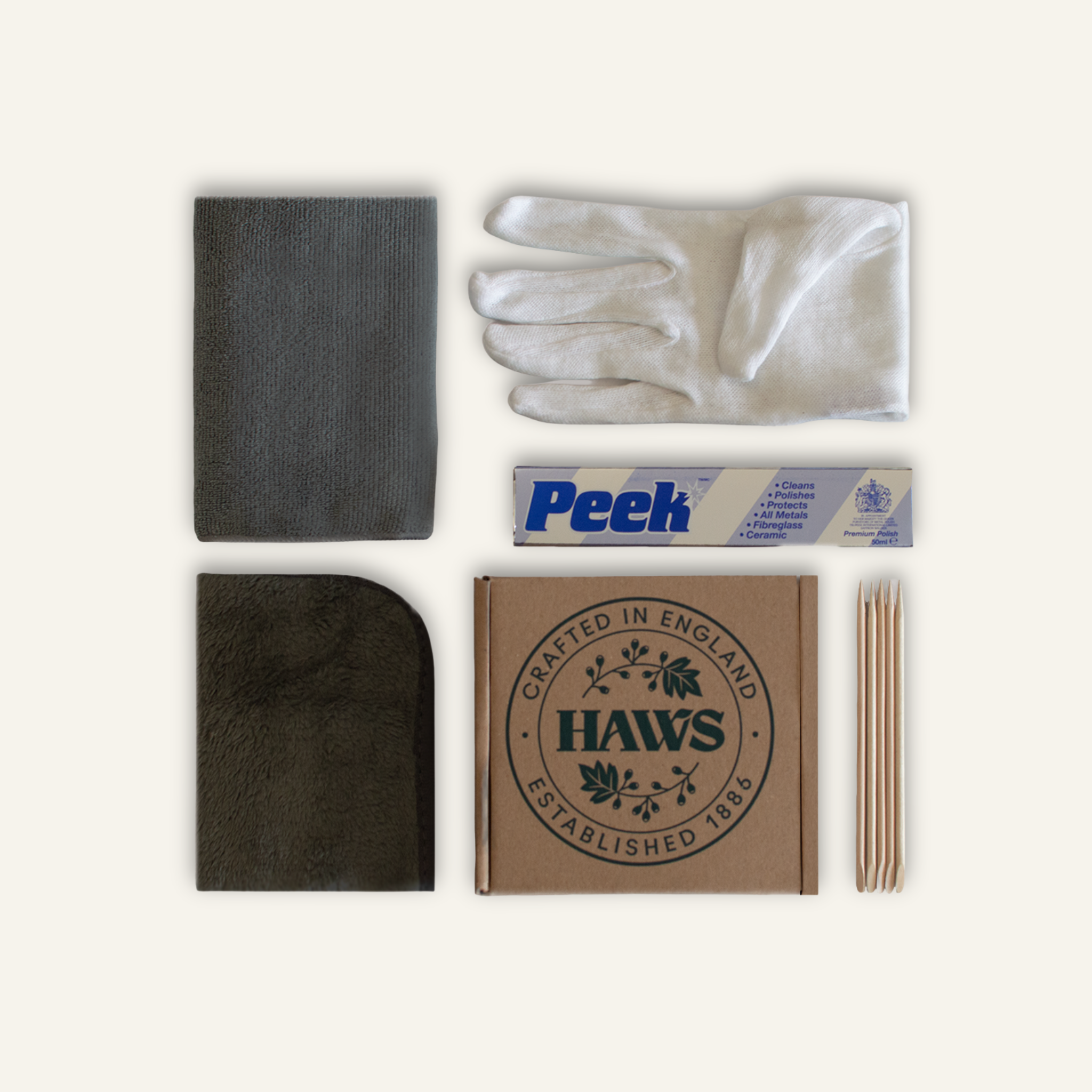 The Haws Polishing Kit - Copper & Brass