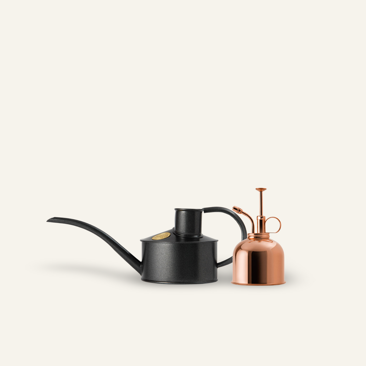Fazeley Flow Houseplant Set - Graphite & Copper