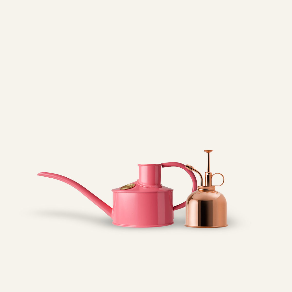 Fazeley Flow Houseplant Set Peppercorn & Copper One Pint