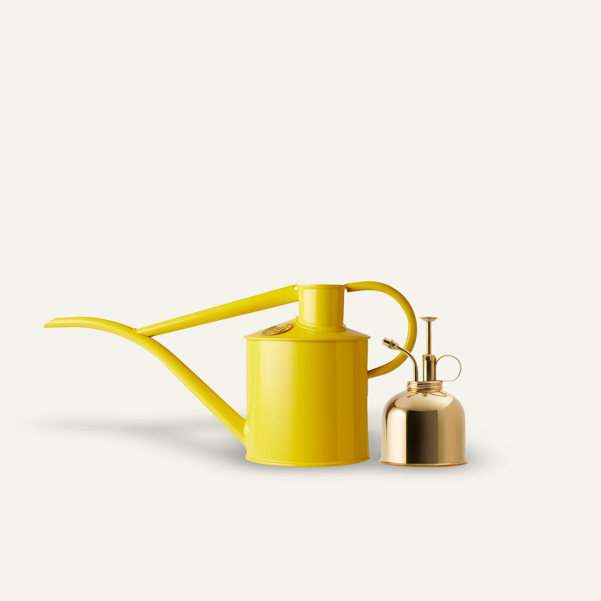 Fazeley Flow Houseplant Set Lotus & Brass Two Pint