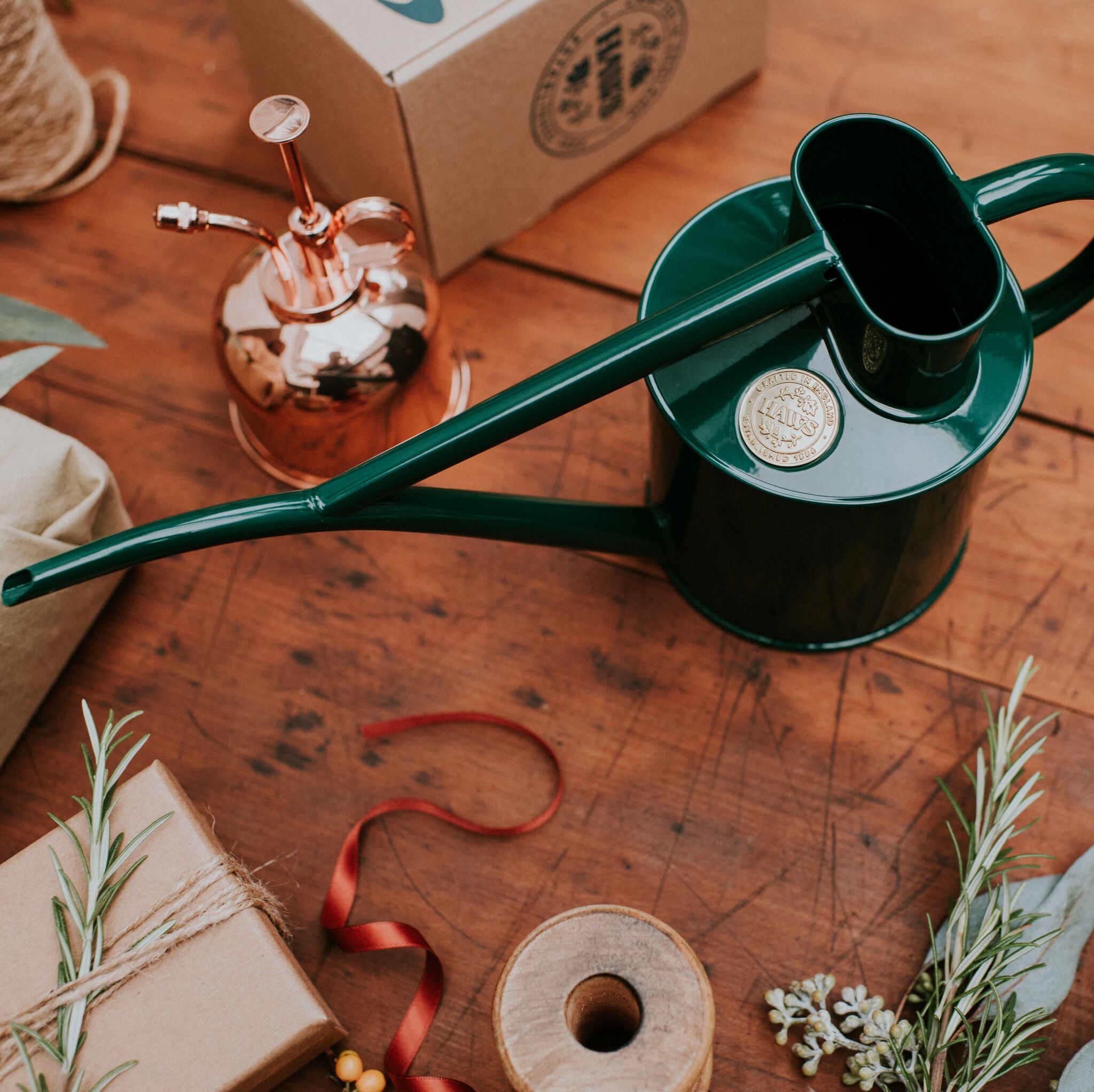 The Fazeley Flow - Houseplant Set - Green & Copper - Two Pint