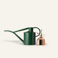 The Fazeley Flow - Houseplant Set - Green & Copper - Two Pint