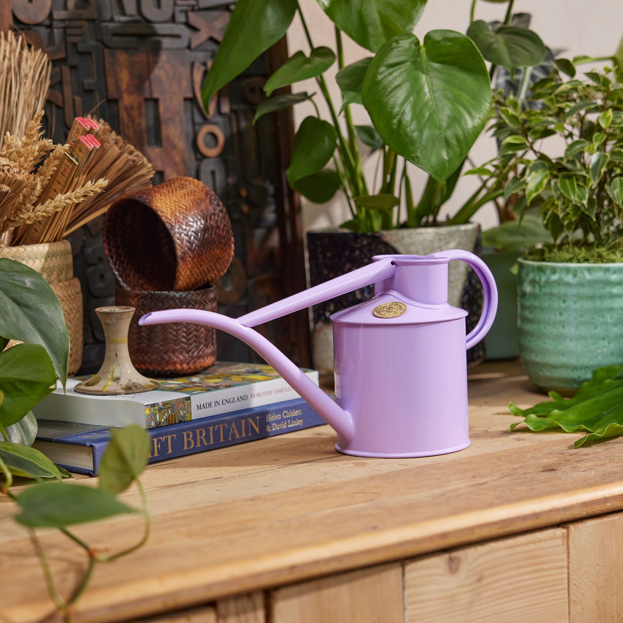 The Fazeley Flow - Houseplant Set - Misty Lilac & Copper - Two Pint
