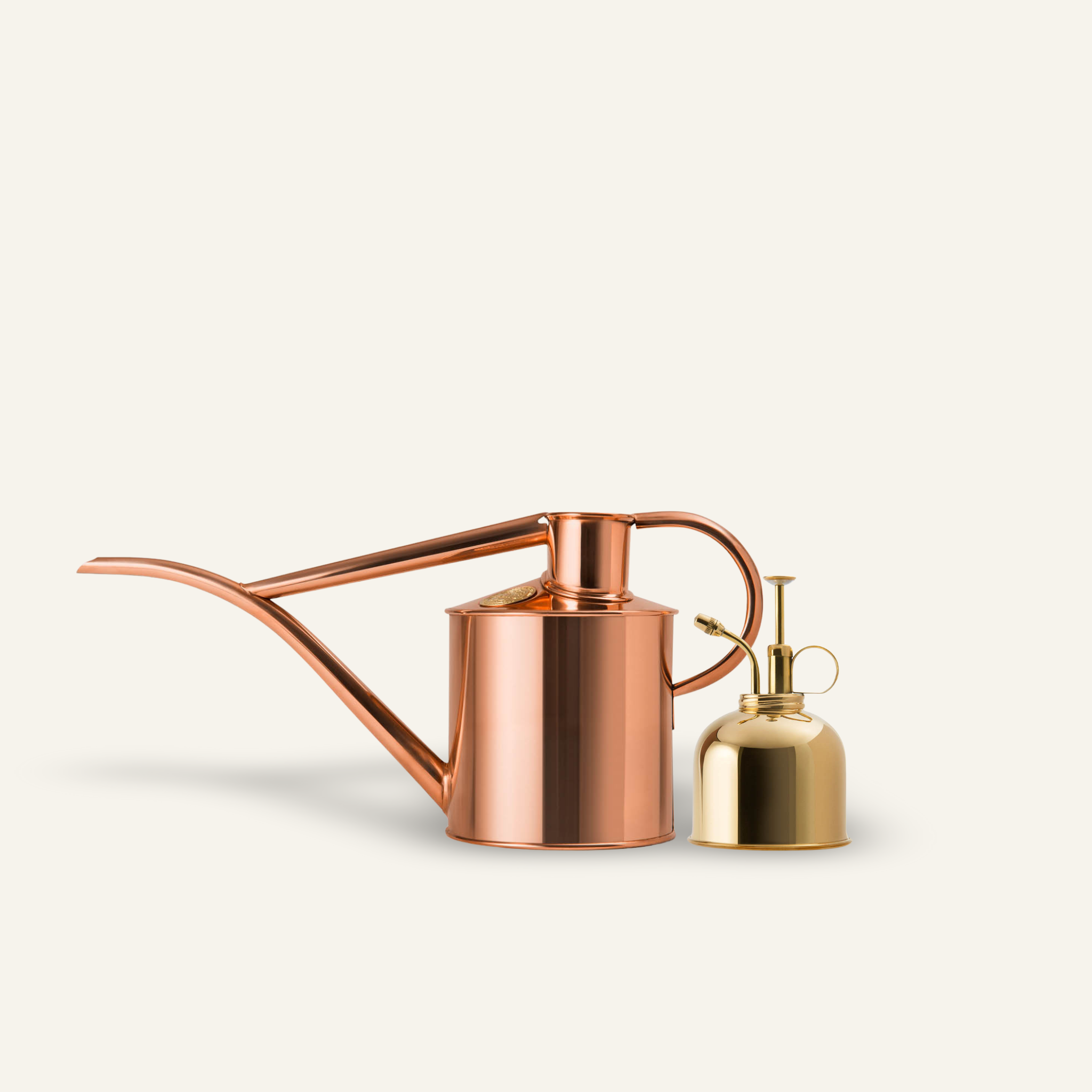 The Fazeley Flow - Houseplant Set - Copper & Brass - Two Pint