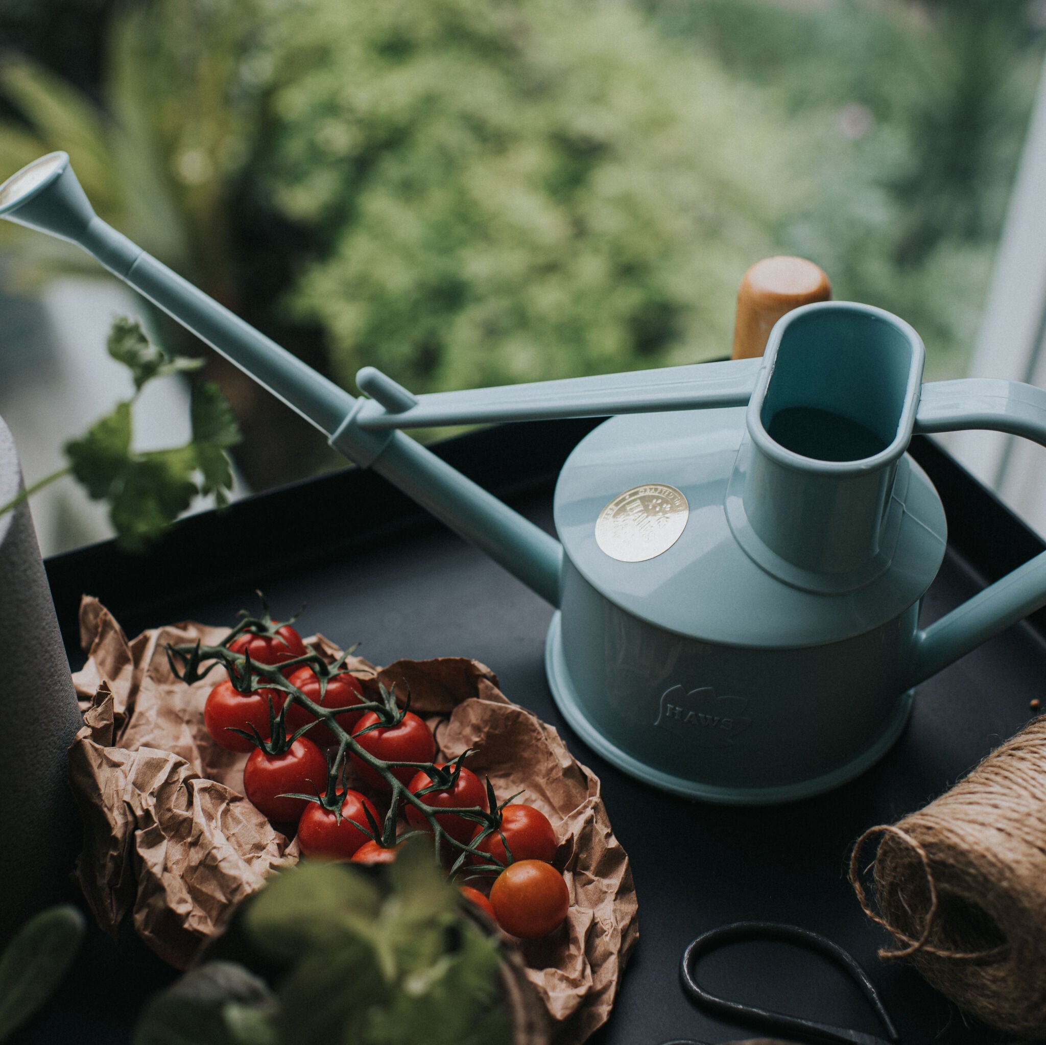 The Langley Sprinkler Duck Egg Blue  - One Pint