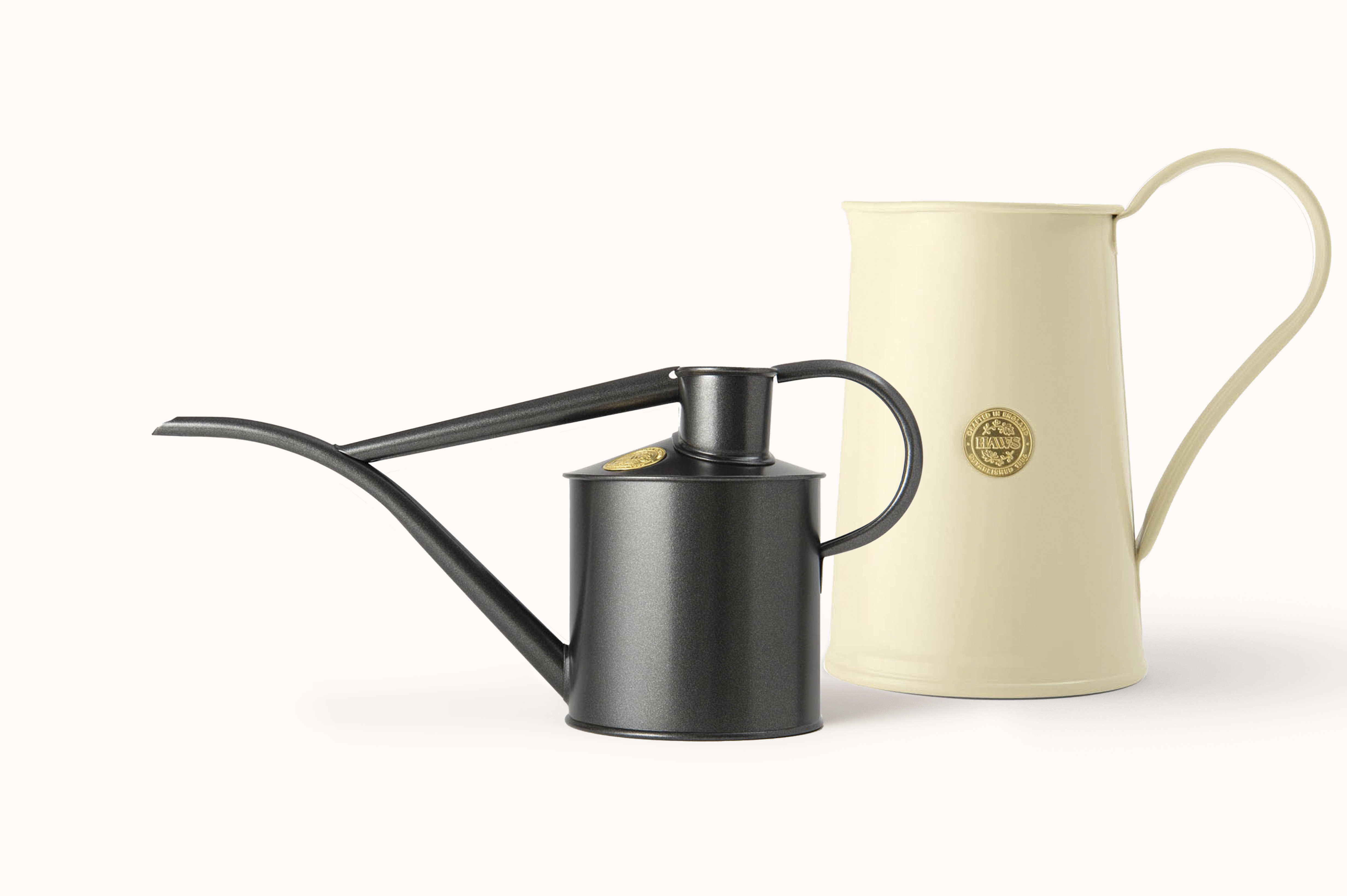 The Fazeley Flow - Plants and Flowers Set - Graphite & Cream - Two Pint