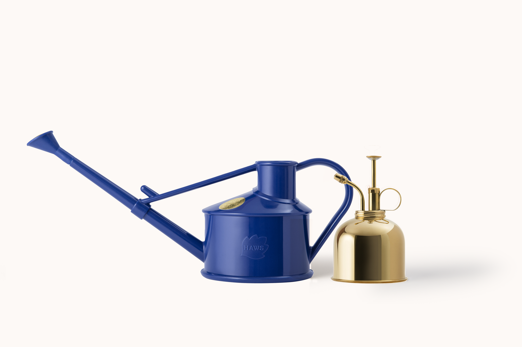 The Langley Sprinkler - Houseplant Set - Blue & Brass