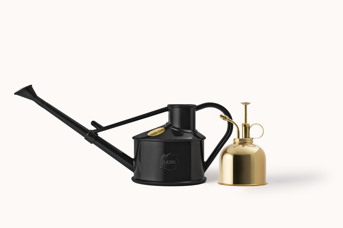 Langley Sprinkler Houseplant Set Recycled & Brass