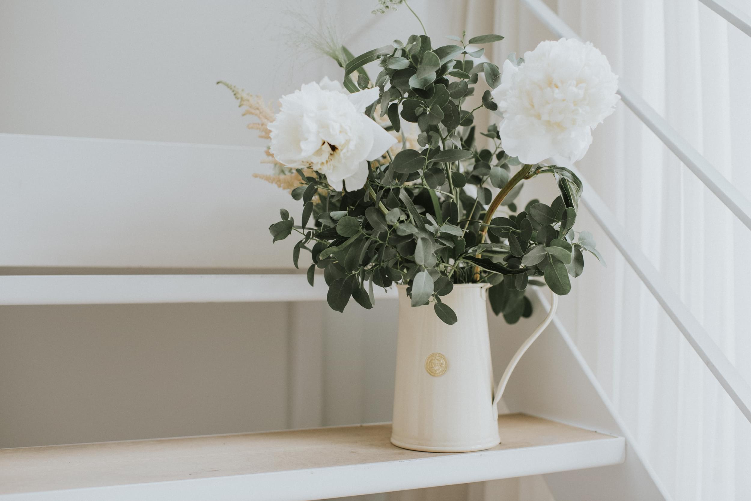 The Fazeley Flow - Plants and Flowers Set - Graphite & Cream - Two Pint