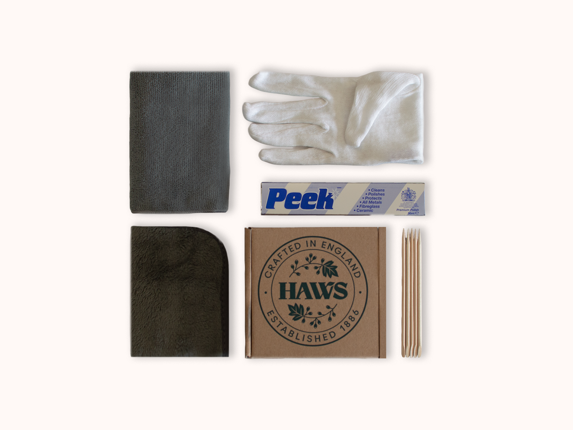 The Haws Polishing Kit - Copper & Brass